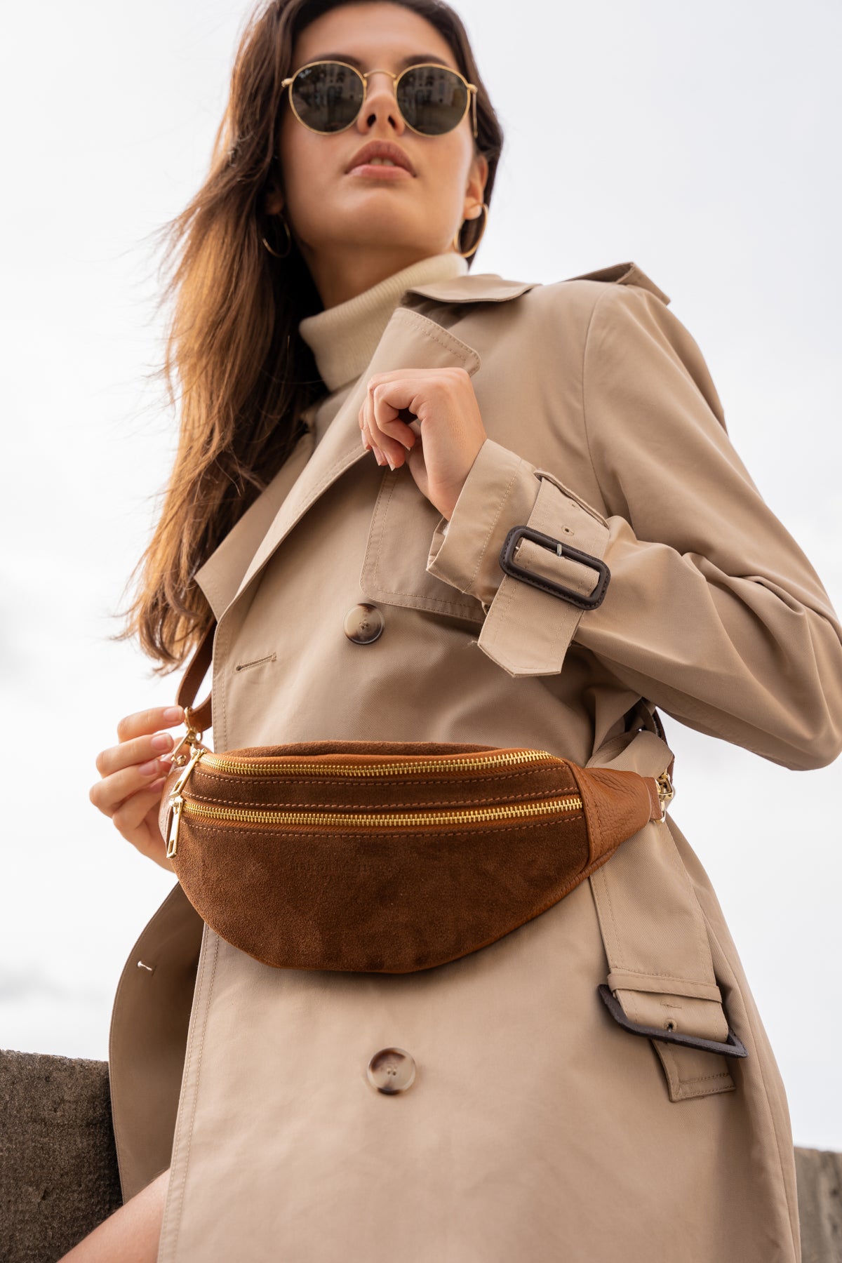 Sac Banane Mouki - Camel Fonce