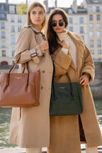 Bolso Tote Myriam - Camel Oscuro