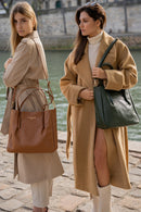 Sac Cabas Myriam - Camel Fonce