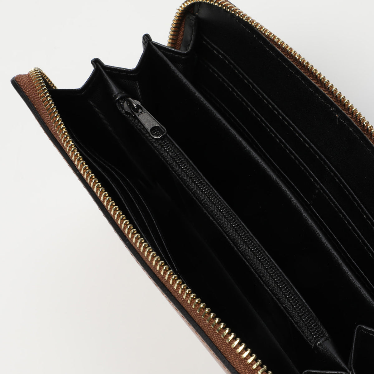 Portefeuille Pely Box - Camel Fonce