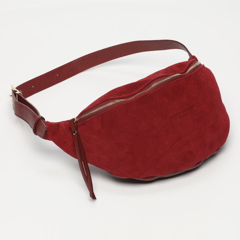 Sac Banane Rachel - Rouge Fonce