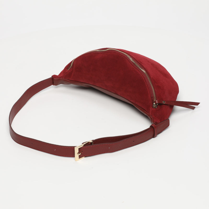 Sac Banane Rachel - Rouge Fonce