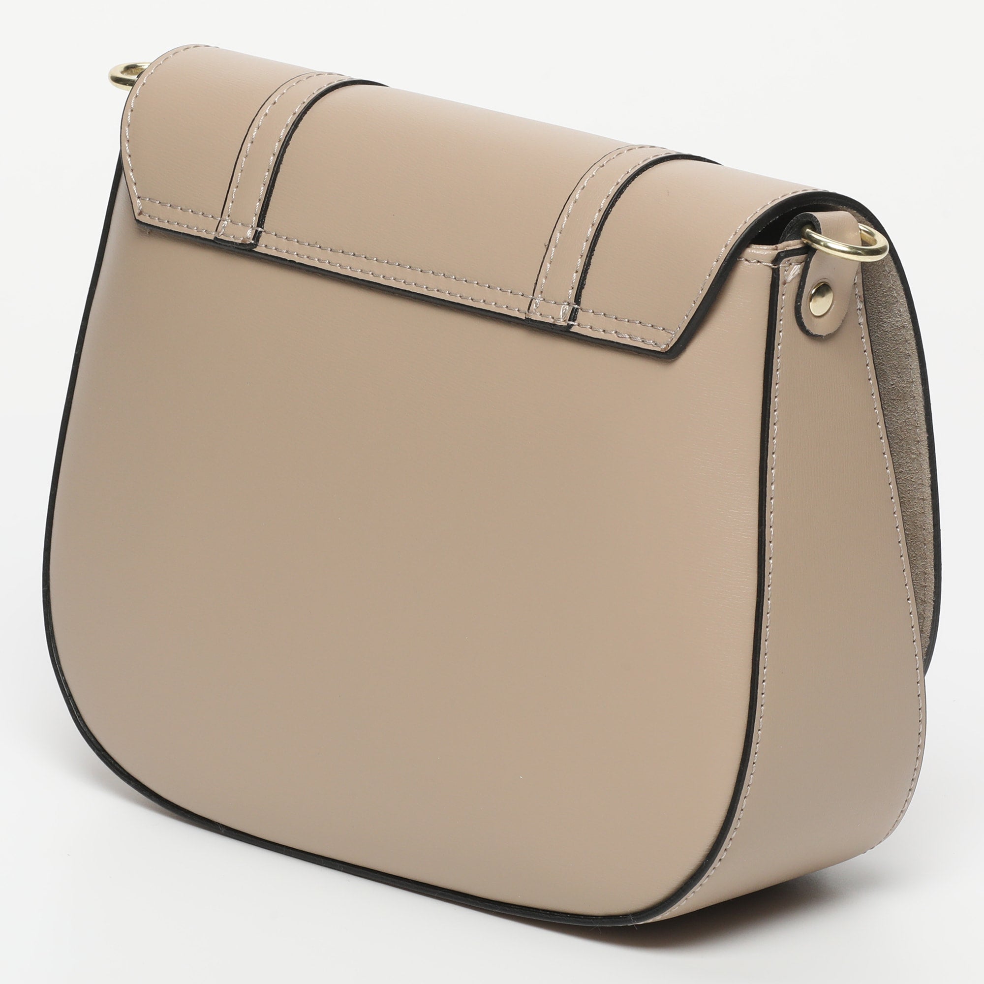 Bolso bandolera Tex Box - Taupe