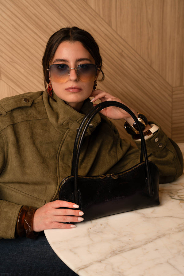 Sac Porté-Épaule Anie - Noir
