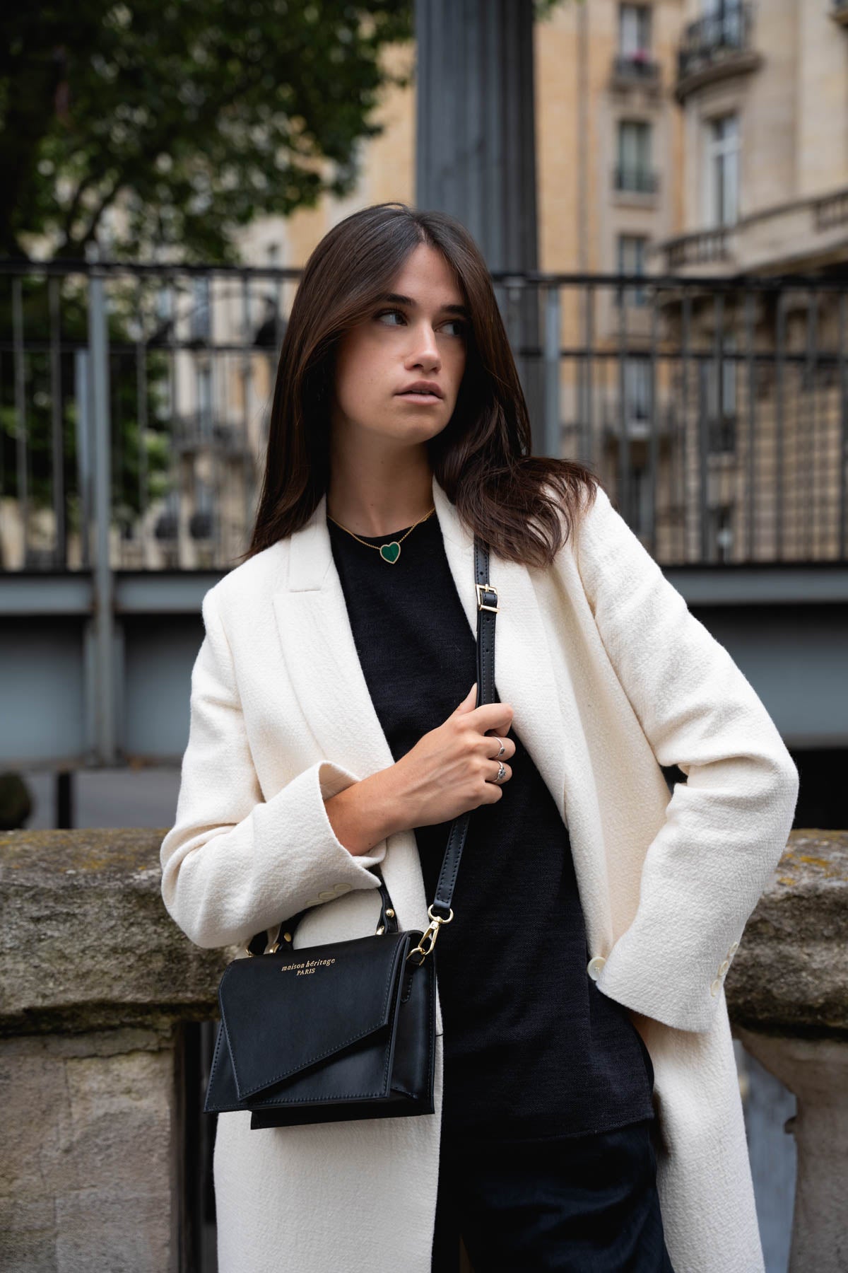 Sac Bandouliere Diamant - Noir