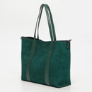 Sac Porte Epaule Elis Suede - Vert Bouteille