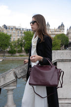Sac À Main Emerald - Bordeaux