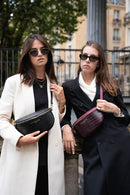 Sac Banane Kimi Croco - Bordeaux