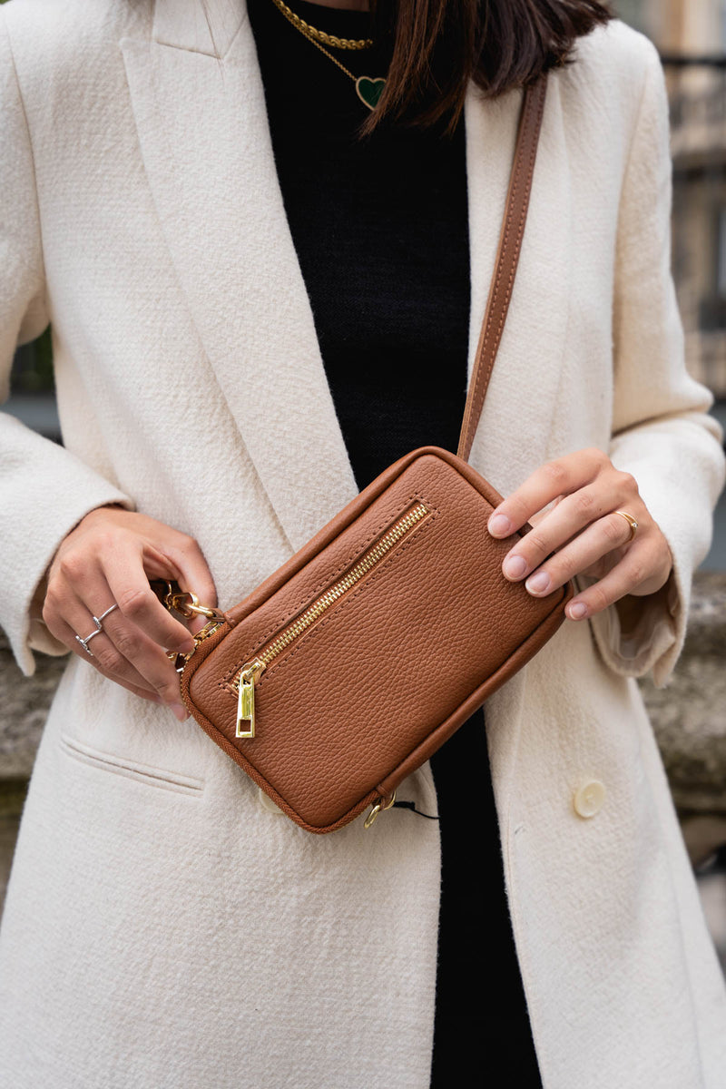 Sac Bandouliere Laila - Camel