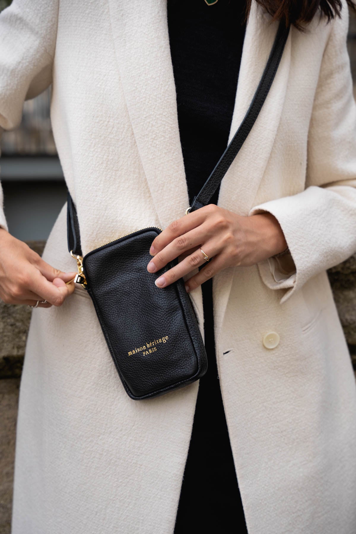 Sac Bandouliere Laila - Noir