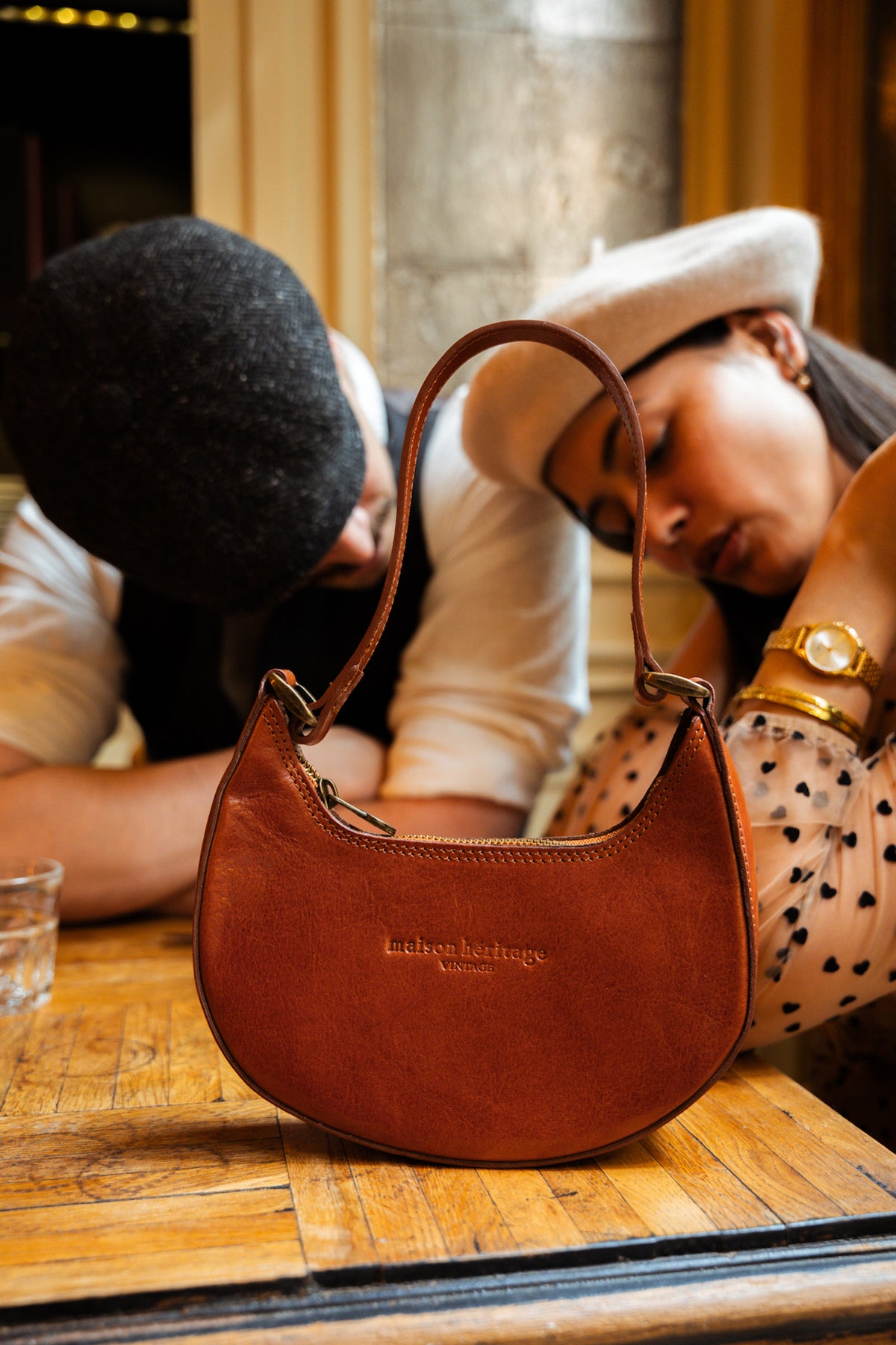 Bolso de hombro Orion - Camel