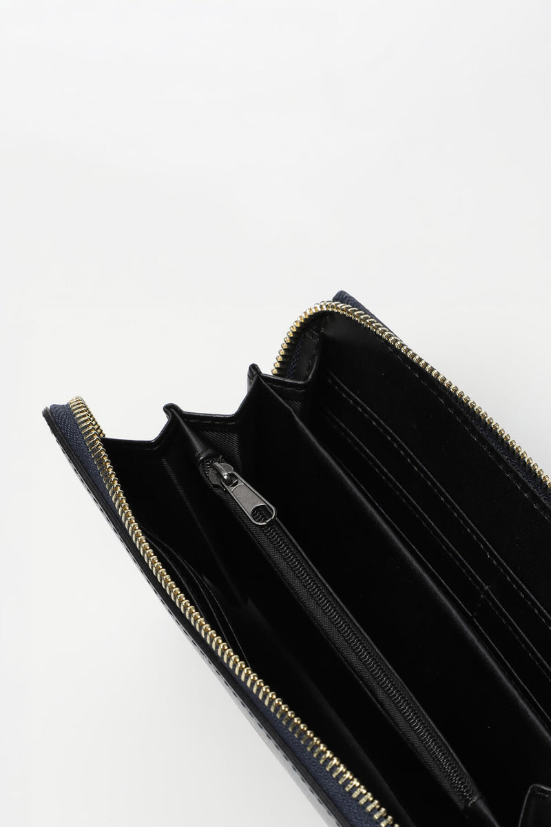 Portefeuille Pely Box - Noir Methalique