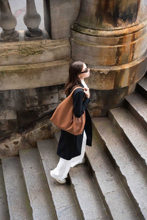 Sac Cabas Perle - Camel