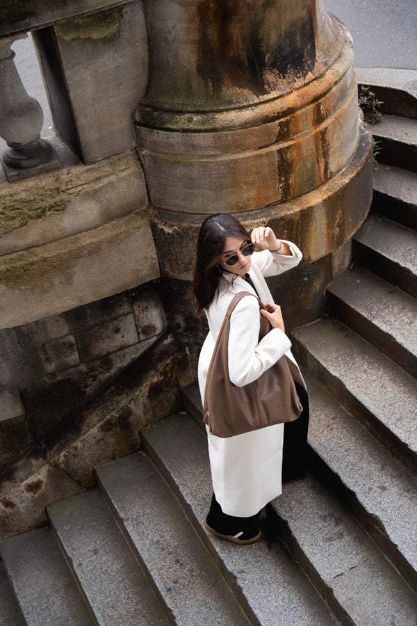 Pearl Tote Bag - Taupe