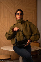Sac Porté-Épaule Rhea - Noir