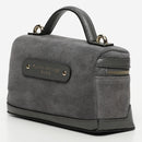 Sac Bandouliere  Simos Suede - Gris Fonce