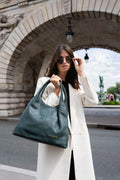 Borsa shopper Tikki - Verde bottiglia