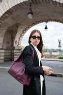 Sac Cabas Tikki - Bordeaux