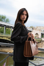 Borsa a mano Trip Graine - Cammello