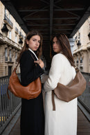 Bolso de hombro Valle - Camel