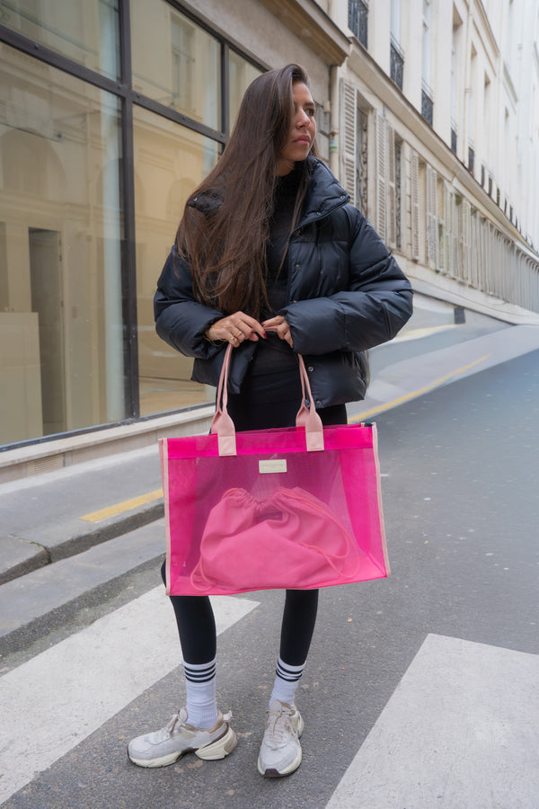 Sac Cabas Bass - Rose