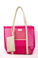 Sac Porté-Épaule Blues - Rose / Beige