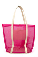 Sac Porté-Épaule Blues - Rose / Beige