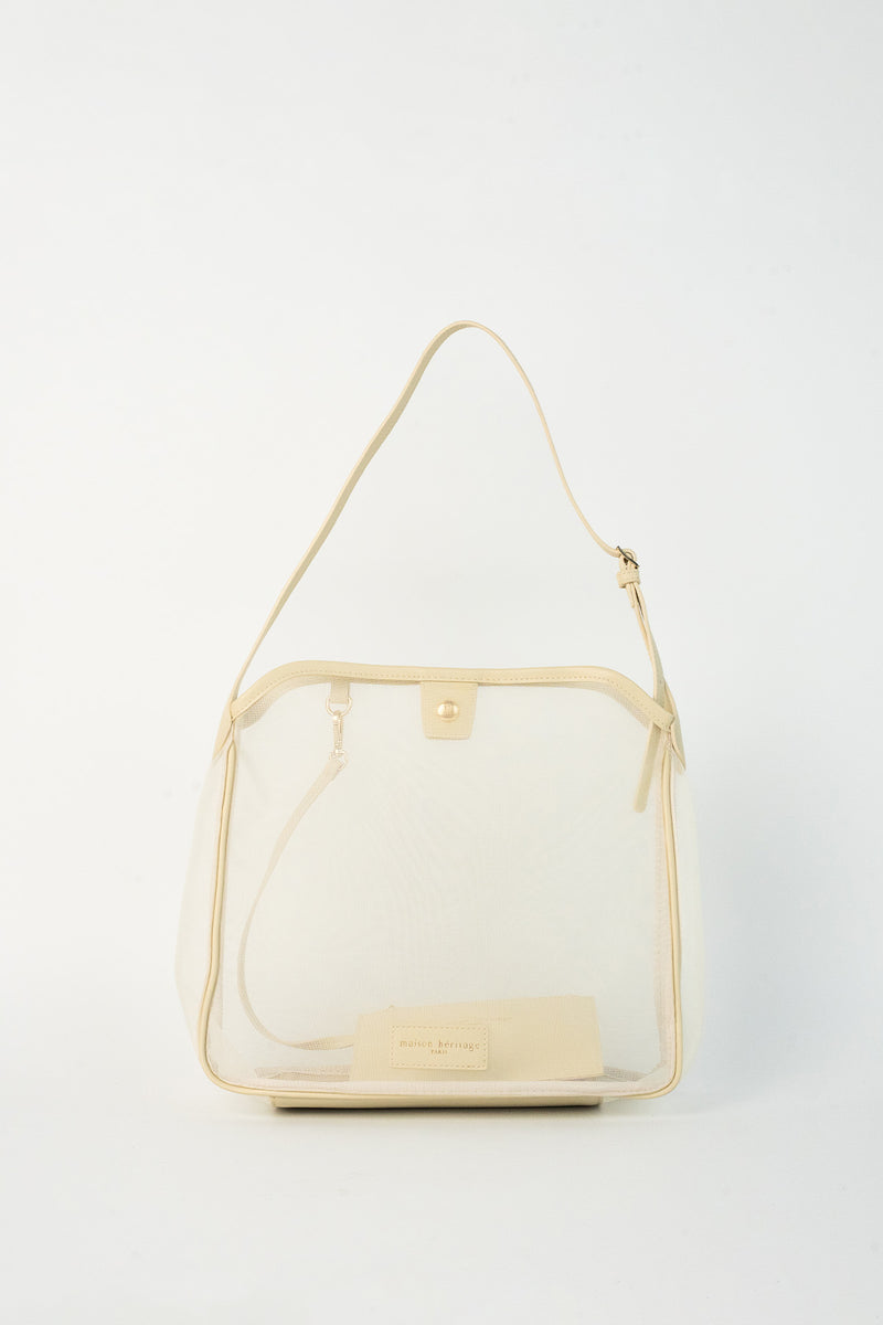 Sac Porté-Épaule Echo - Ivoire