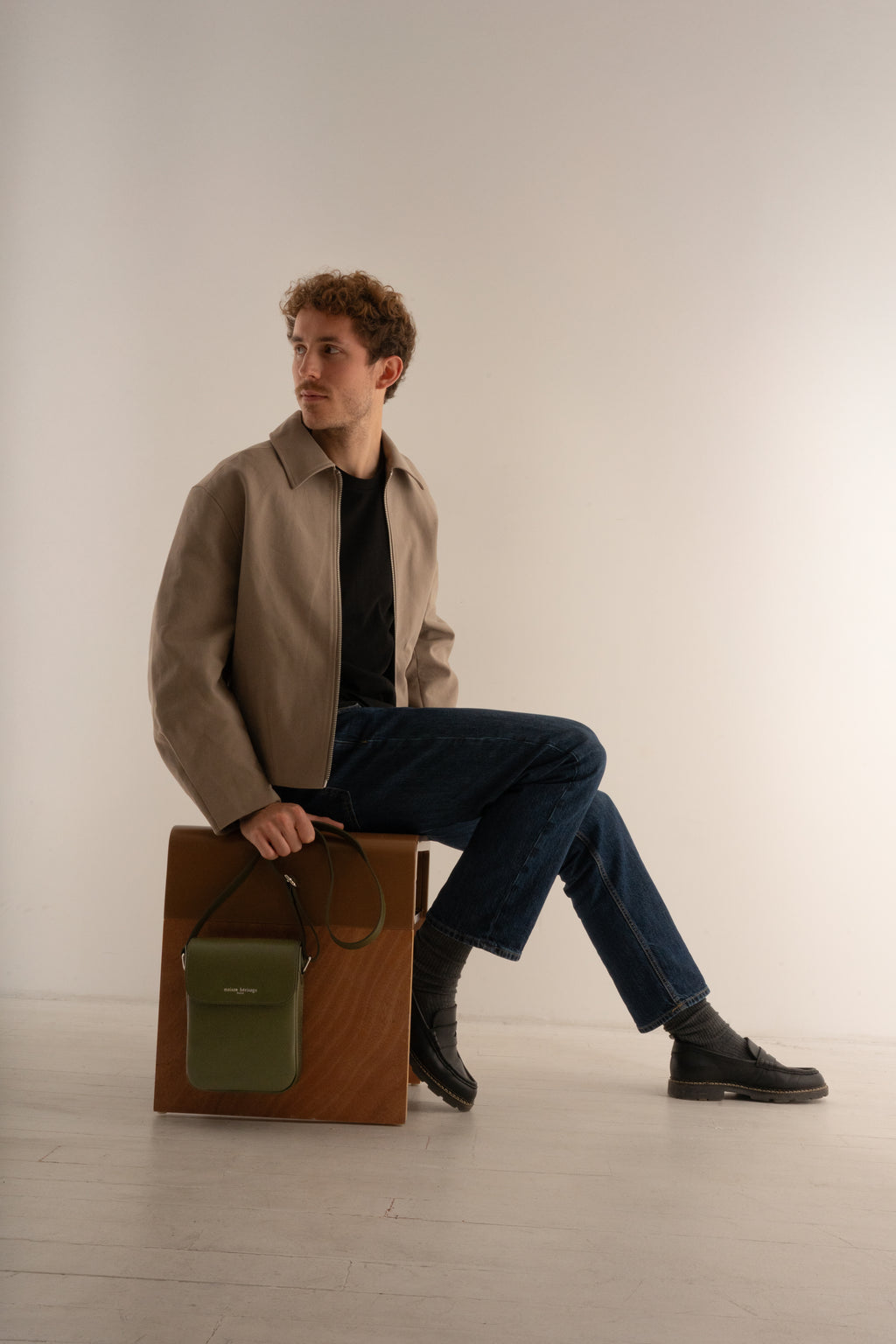Sacoche Emir - Vert Olive