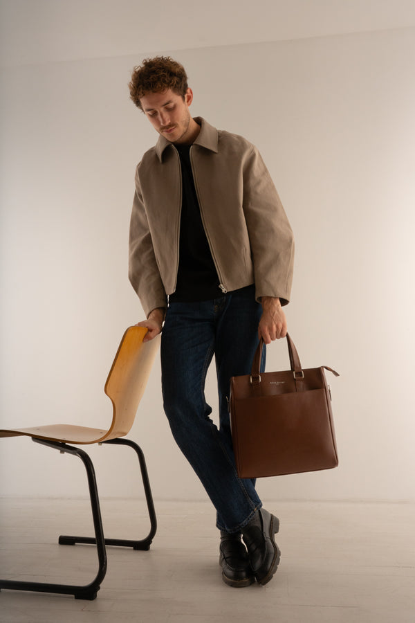 Bolso tote Ethan - Marrón