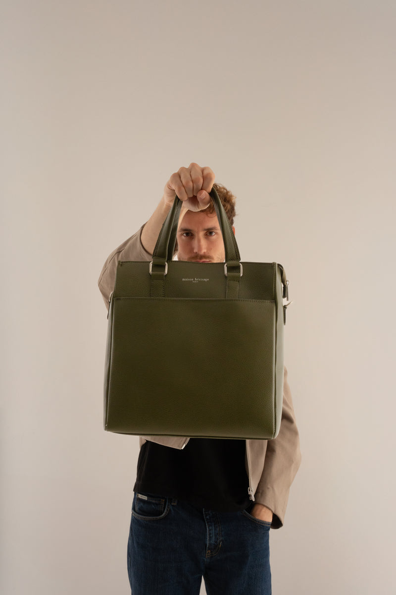 Bolso Tote Ethan - Verde Oliva