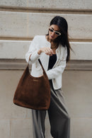 Bolso de hombro Kira - Marrón