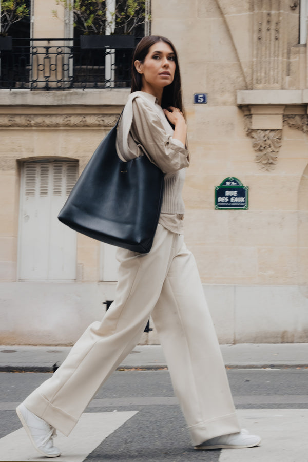 Sac Porté-Épaule Kira - Noir