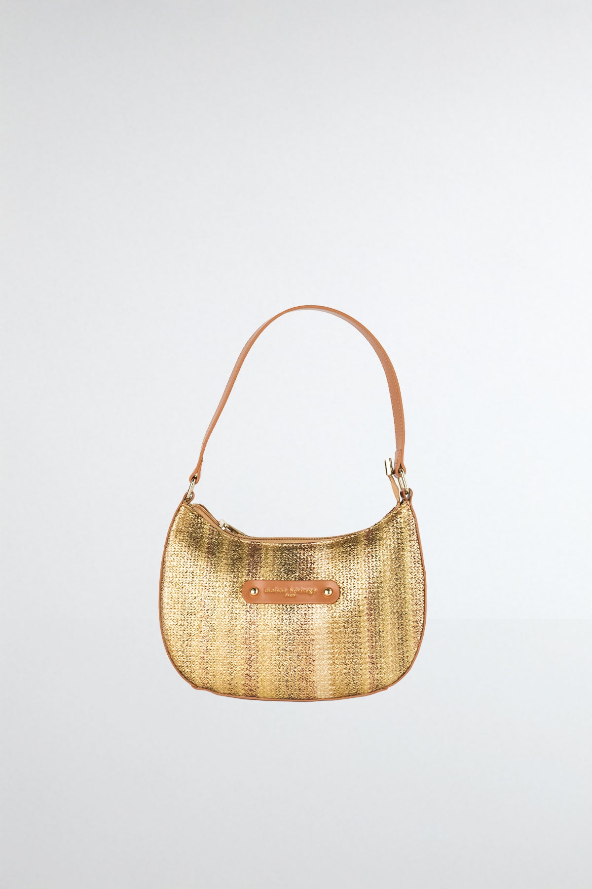 Borsa a spalla Nora - Cammello Brillante