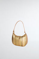 Sac Porté-Épaule Nora - Camel Brillant