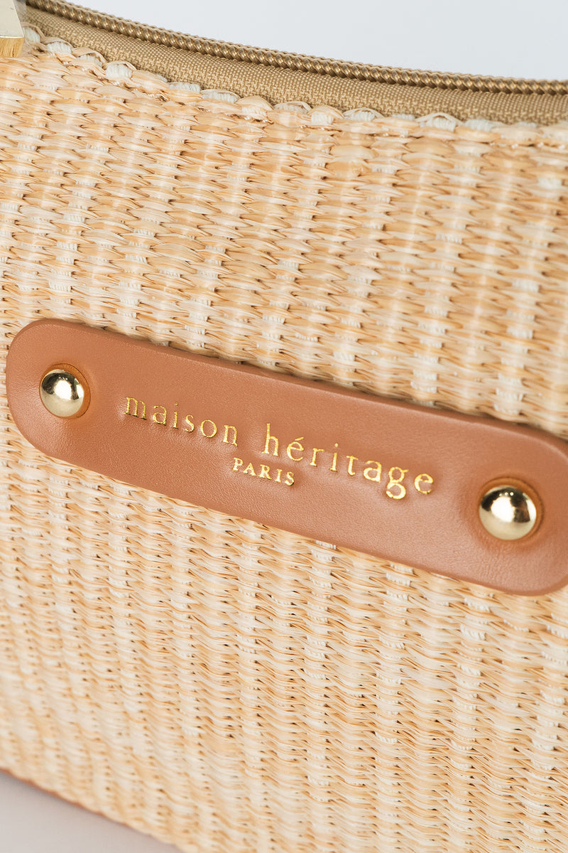 Sac Porté Épaule Camel Nora