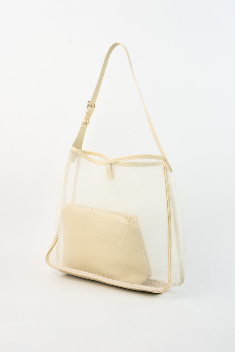 Sac Porté-Épaule Solo - Ivoire
