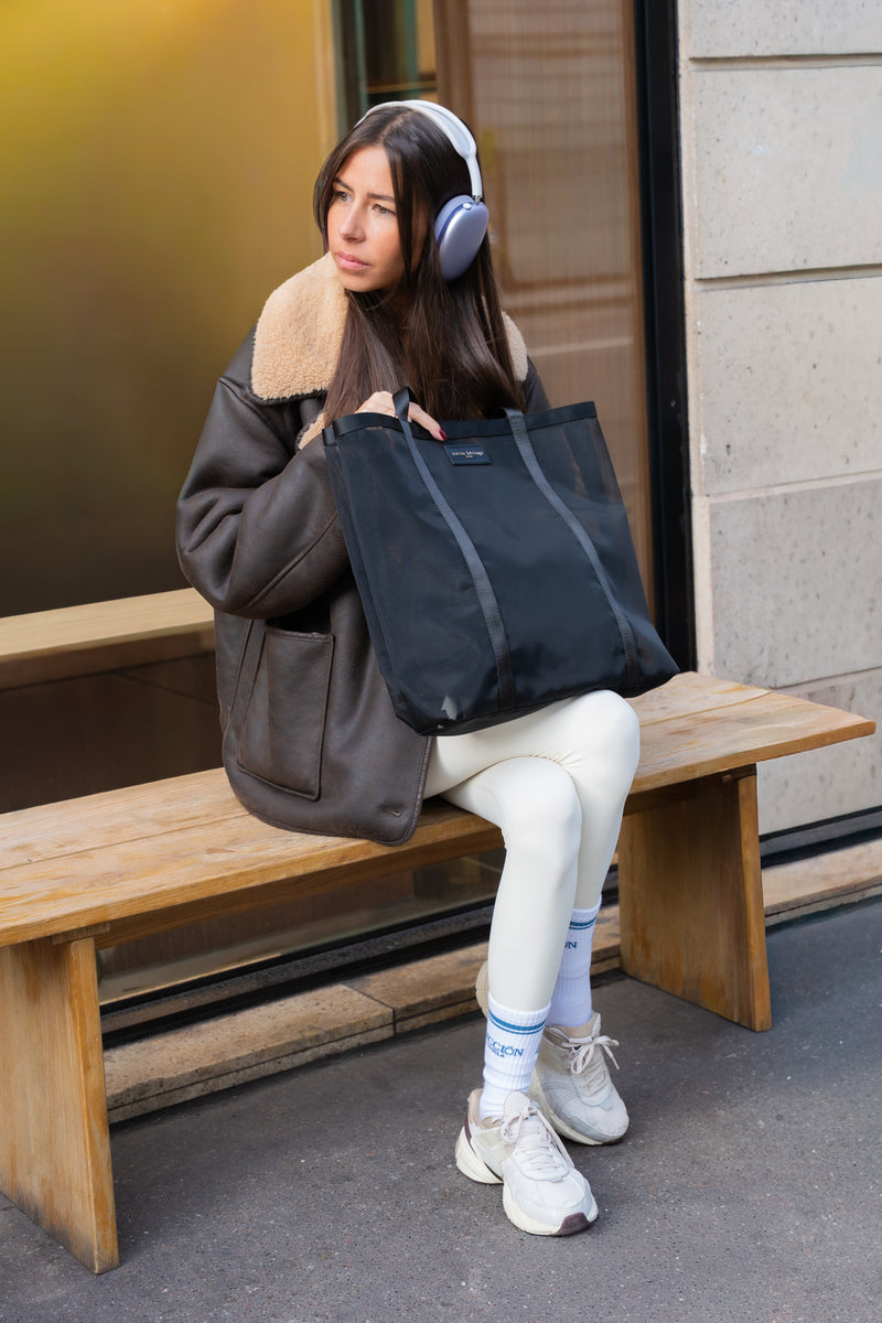 Sac Porté-Épaule Tempo - Noir