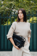 Sac Porté-Épaule Toki - Noir