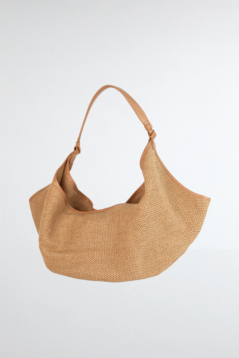 Sac Porté-Épaule Vela - Camel
