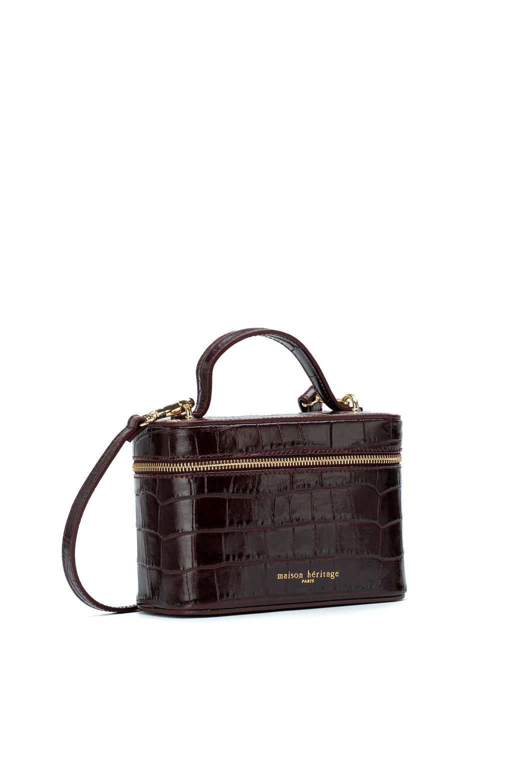 Bolso bandolera Bora coco - Burdeos