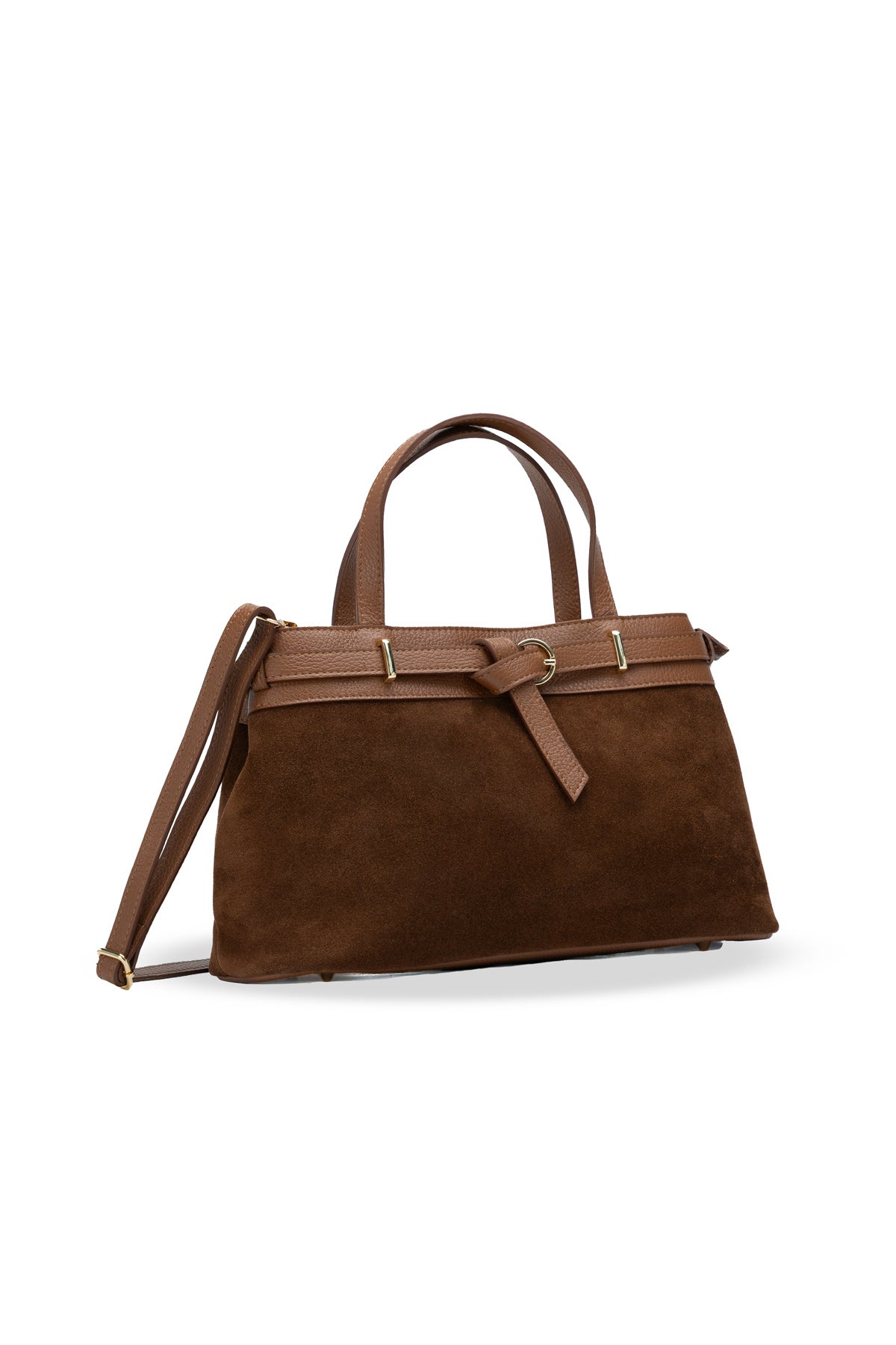 Sac À Main Borea Suede - Camel