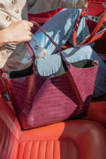 Sac Porté-Épaule Ceto Croco - Marron