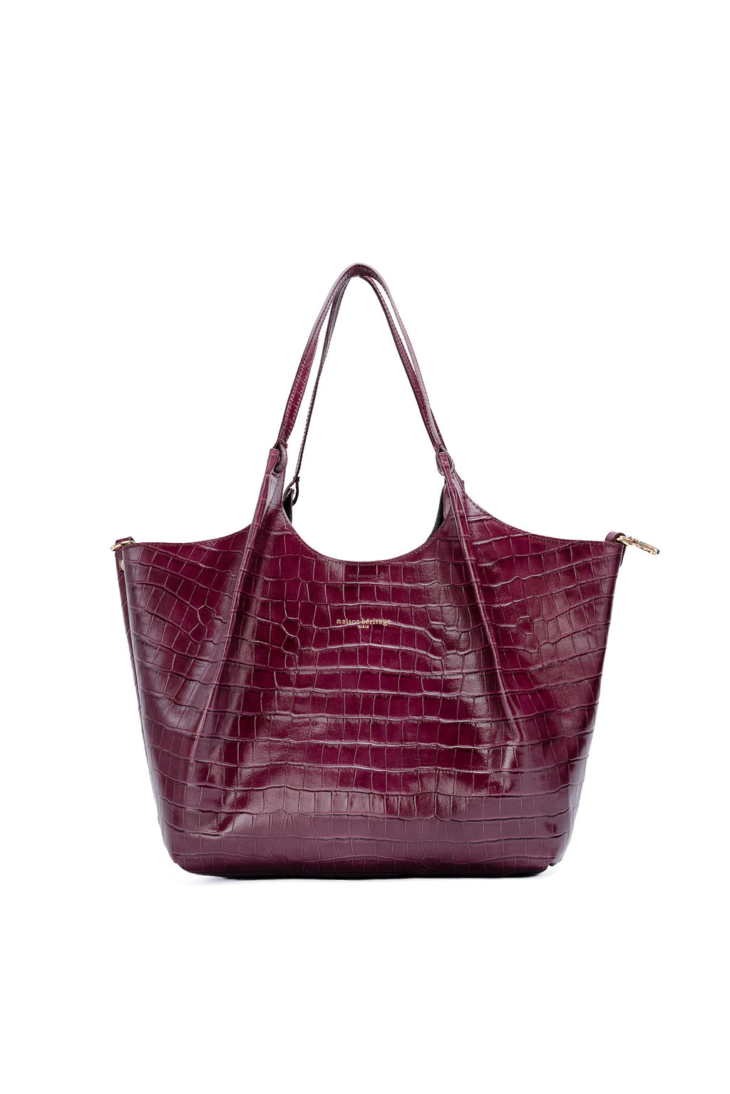 Sac Porté-Épaule Ceto Croco - Marron