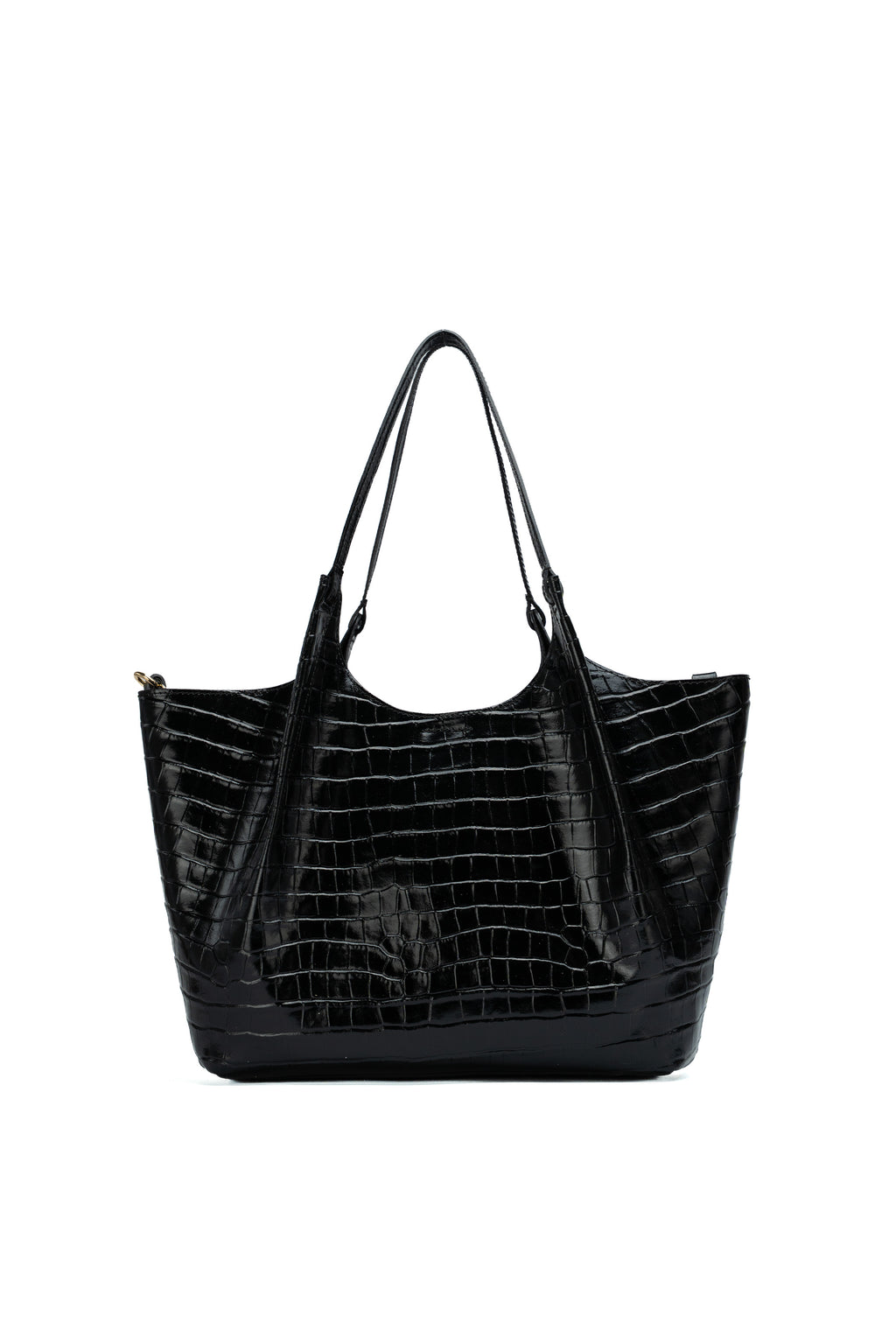 Bolso de hombro Ceto coco - Negro