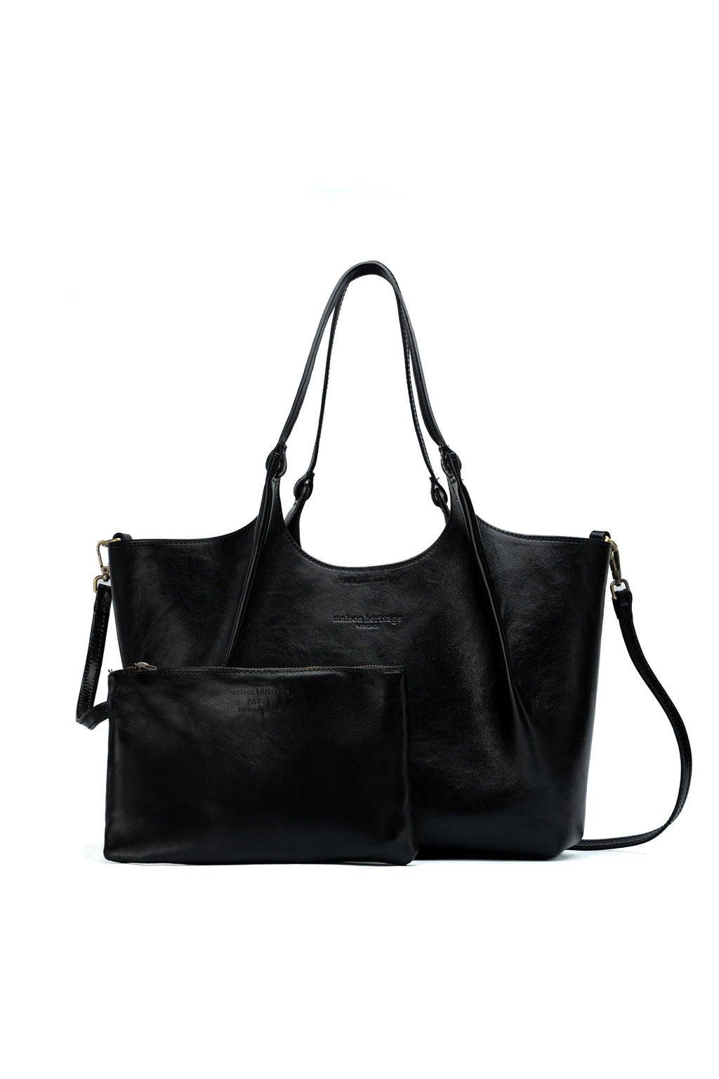 Ceto Vintage Shoulder Bag - Black