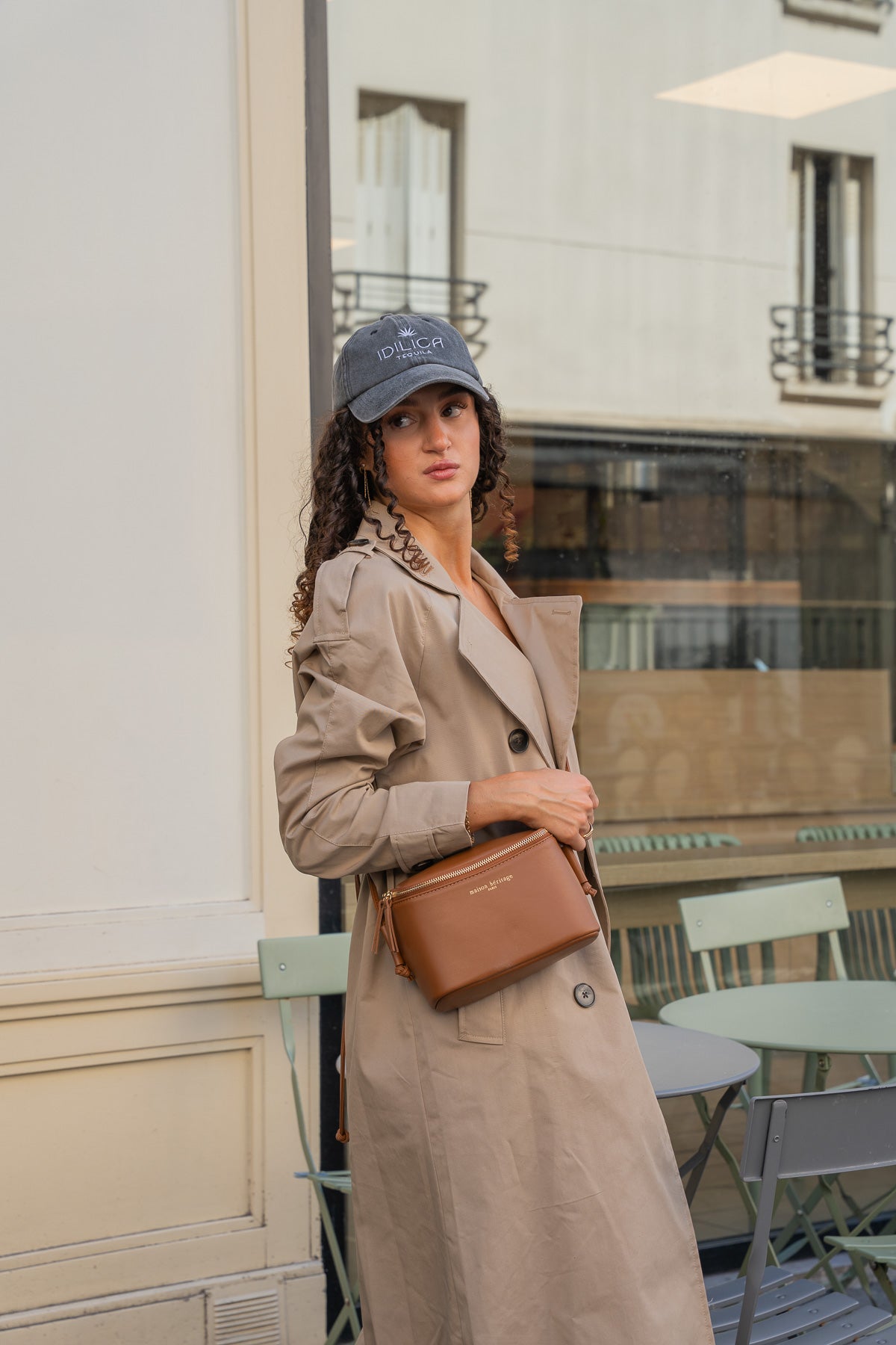 Hazan Dollaro Crossbody Bag - Camel