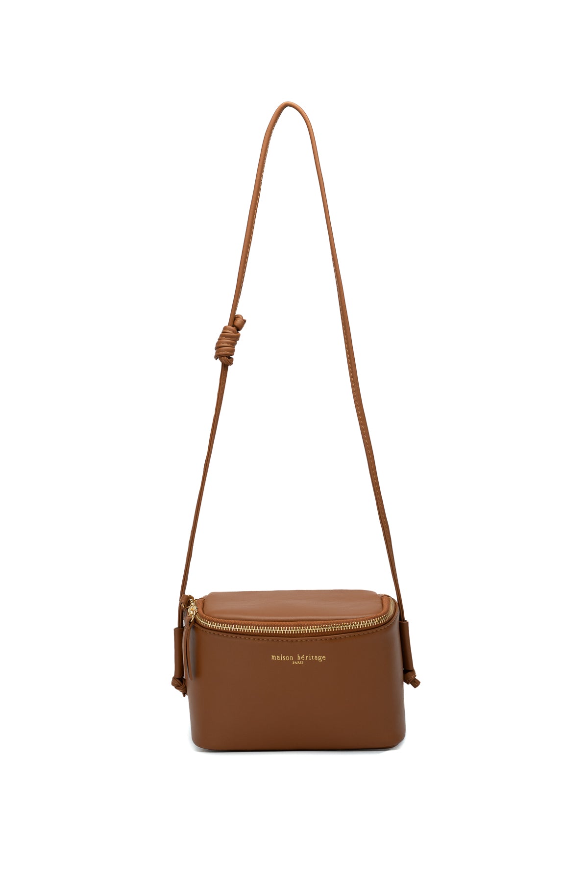 Hazan Dollaro Crossbody Bag - Camel