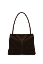 Sac Cabas Helva Suede - Marron