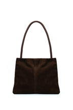 Sac Cabas Helva Suede - Marron